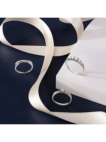 CHRIST Silberring CHRIST Damen-Ring 925er Silber, recycelt Zirkonia, Zirkon günstig online kaufen