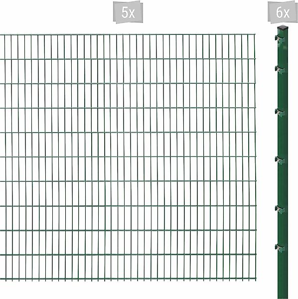 Arvotec Doppelstabmattenzaun "ESSENTIAL 203 zum Einbetonieren" Zaunhöhe 203 günstig online kaufen