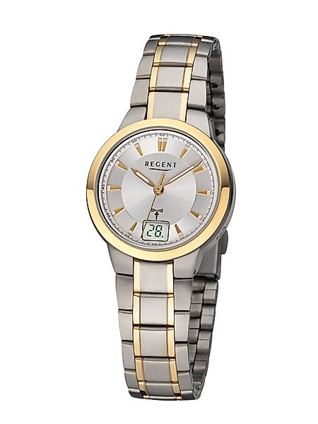 Regent Funkuhr FR-271 - 3232.91.91, Quarzuhr, Armbanduhr, Damenuhr, analog, günstig online kaufen