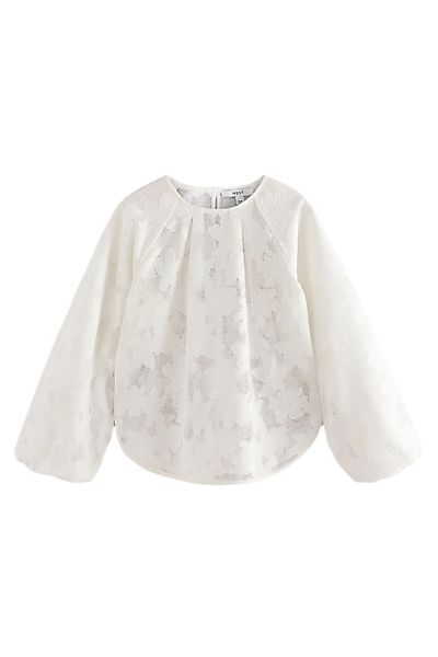 Next Blusenshirt Mesh-Bluse mit Volumenärmeln und günstig online kaufen