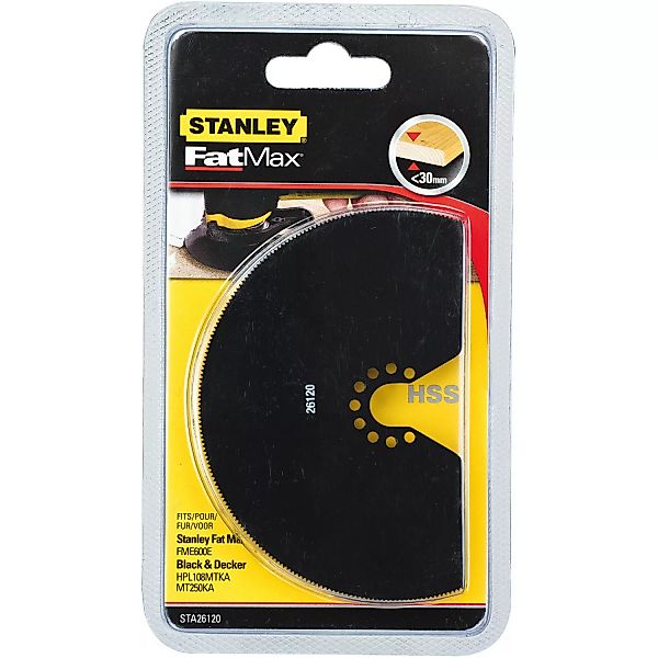 Stanley FatMax HSS Segment-Sägeblatt STA26120 Ø 100 mm günstig online kaufen
