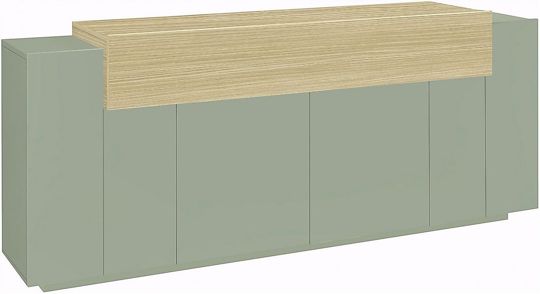 INOSIGN Sideboard Coro, Kommode, Schrank, Kredenz, grifflos mit Einlegeböde günstig online kaufen