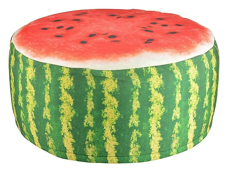 Outdoor Sitzkissen Melone Sitzhocker Sitzpouf Luftkissen Wasserabweisend Ø5 günstig online kaufen