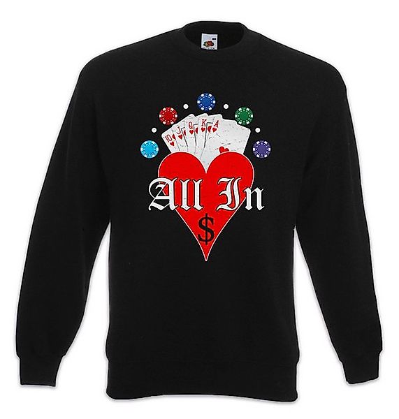 Urban Backwoods Sweatshirt Poker Hearts All In Sweatshirt Card Karten Black günstig online kaufen