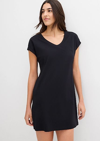 bonprix Shirtkleid Packung, 2 tlg. tlg. für Frühling und Sommer, aus reiner günstig online kaufen