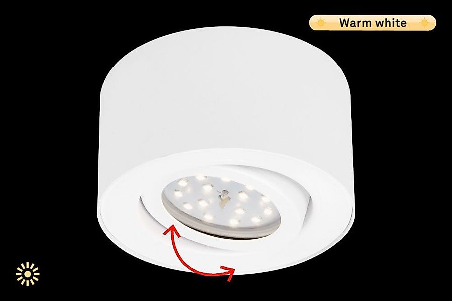 Briloner Leuchten LED Aufbaustrahler TUBE günstig online kaufen