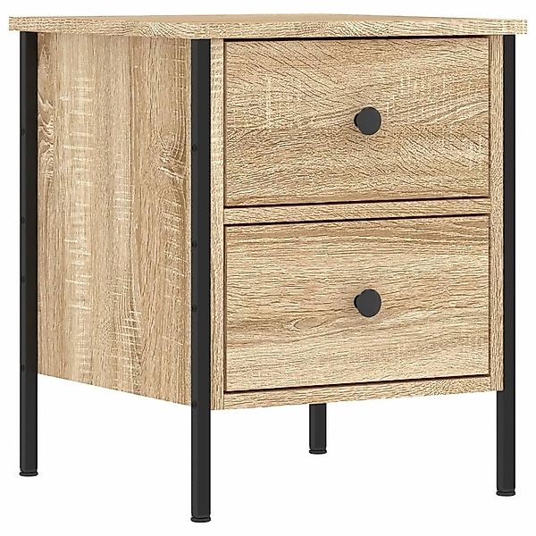 vidaXL Nachttisch Nachttisch Sonoma-Eiche 40x42x50 cm günstig online kaufen