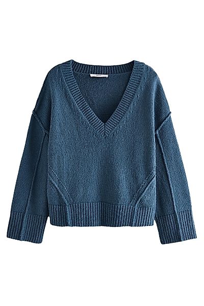 Next V-Ausschnitt-Pullover Strickpullover mit V-Ausschnitt und günstig online kaufen