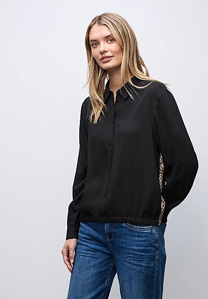 STREET ONE Langarmbluse mit Leo-Streifen günstig online kaufen