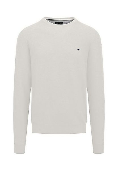 FYNCH-HATTON Strickpullover mit Logo-Stickerei auf der Brust günstig online kaufen