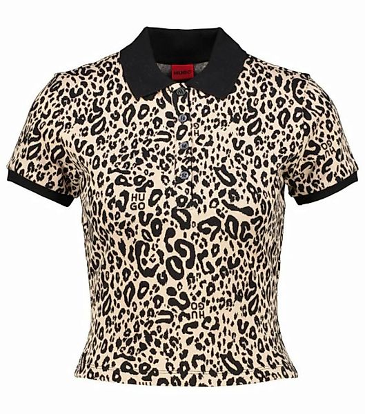 HUGO Poloshirt Damen Poloshirt DELGIUDE Cropped Fit (1-tlg) günstig online kaufen