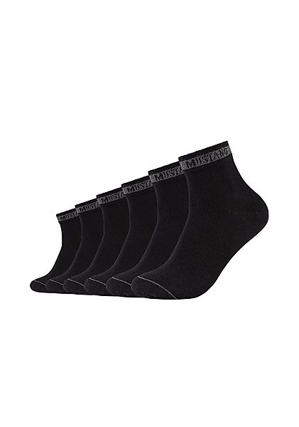 MUSTANG Kurzsocken "casual", (6 Paar), mit hohem Baumwollanteil günstig online kaufen