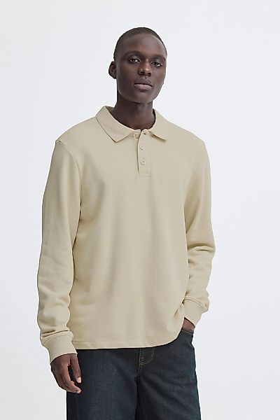 Blend Longpullover "BHKane" Moderner Sweat-Pullover mit Polokragen und Knop günstig online kaufen