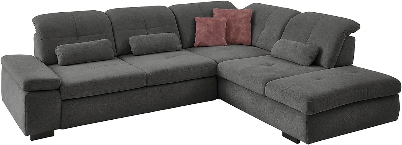 Die PlanBar Ecksofa "MP-IN16012 L-Form mit Federkern-Polsterung" inkl. Sitz günstig online kaufen