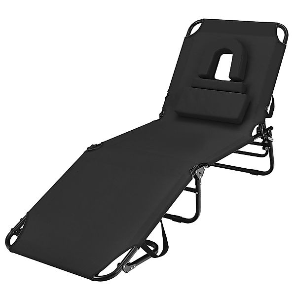 KOMFOTTEU Gartenliege Sonnenliege Strandliege klappbar, mit günstig online kaufen