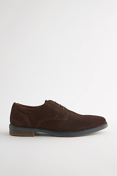 Next Derby-Schuhe aus Veloursleder Schnürschuh (1-tlg) günstig online kaufen