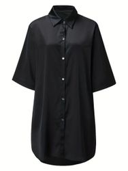 Elegant Love Nachthemd Satin Sleepshirt Damen günstig online kaufen