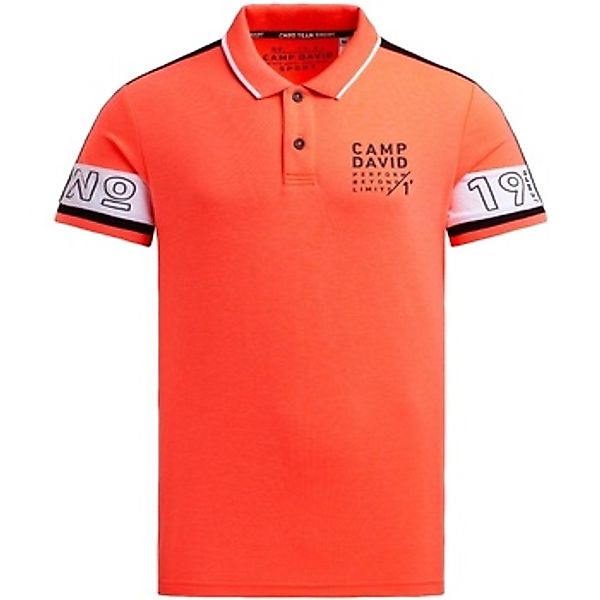Camp David  Poloshirt Poloshirt Keep Focused Kurzarmshirt mit Polokragen günstig online kaufen