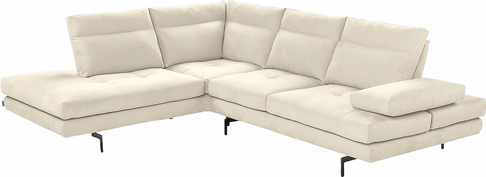 CALIA ITALIA Ecksofa "Toby Wing, L-Form, Designsofa mit sensationellem Sitz günstig online kaufen