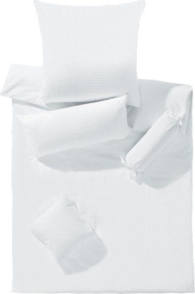 Erwin Müller Bettwäsche Bettwäsche "Rosenheim", Seersucker, günstig online kaufen