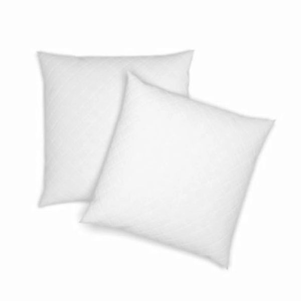 VitaliSpa Kopfkissen-Set 80 x 80 cm Weiß weiß günstig online kaufen