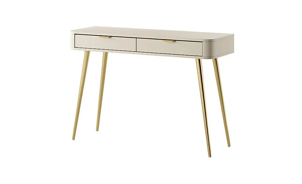 Selsey Schminktisch  Oval ¦ beige ¦ Maße (cm): B: 112 H: 78 Tische > Schmin günstig online kaufen