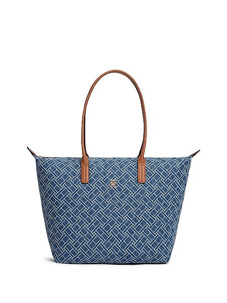 Tommy Hilfiger Tragetasche POPETTE TOTE DENIM FLAG, Damen Handtasche, Schul günstig online kaufen
