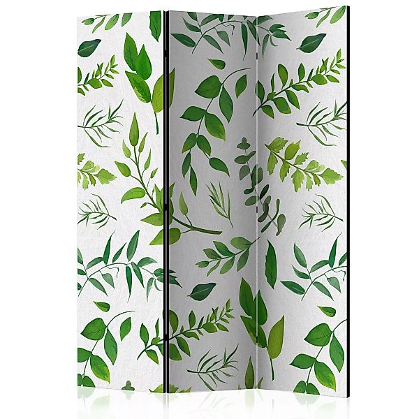 3-teiliges Paravent - Green Twigs [room Dividers] günstig online kaufen
