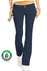 be styled Stoffhose Hüfthosen Damen Bootcut günstig online kaufen