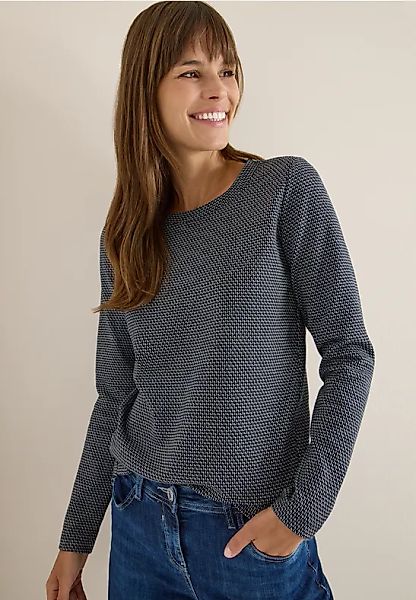 CECIL Minimal Jacquard Shirt günstig online kaufen