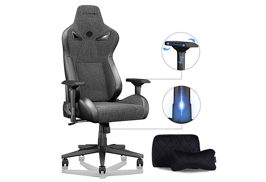 KARNOX Gaming-Stuhl Legend (Einzelstuhl), Ergonomischer Stuhl mit 4D Armleh günstig online kaufen