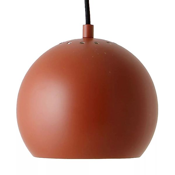 Frandsen - Limited Edition Ball Pendelleuchte Ø18cm matt - terrakotta rot/S günstig online kaufen