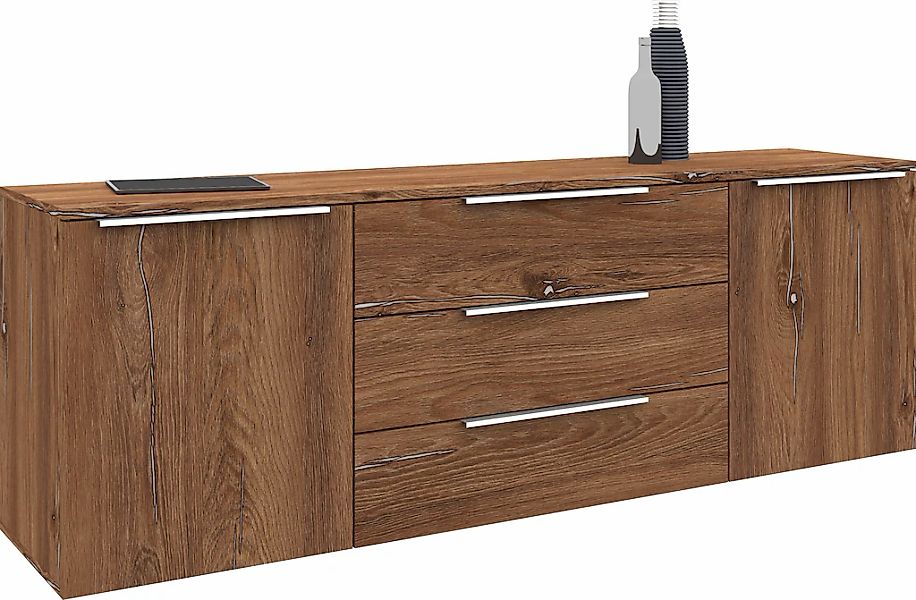 borchardt Möbel Sideboard "Oliva, hängend oder stehend mit Metallgriffen" B günstig online kaufen