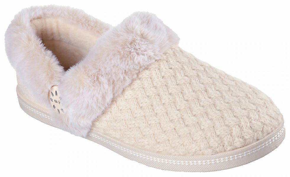 Skechers Plüsch Hausschuhe "COZY CAMPFIRE", Pantoffel, Slipper mit Warmfutt günstig online kaufen
