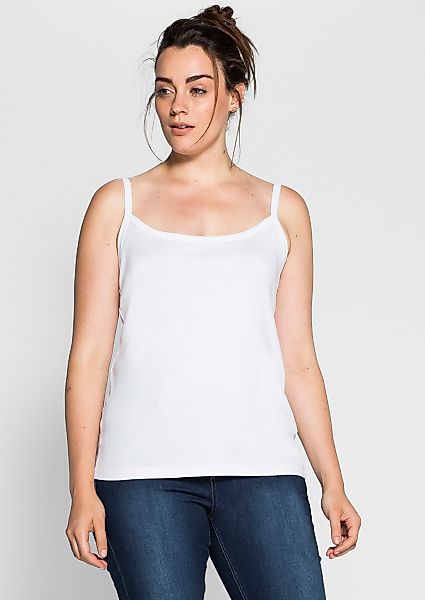 Sheego Shirttop Spaghettitop günstig online kaufen