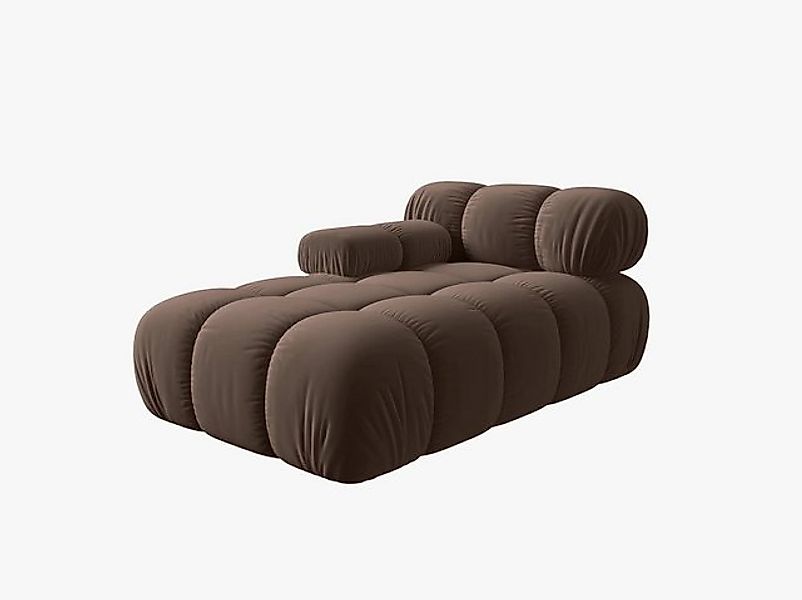 Micadoni Recamiere Bellis, Chaise Longue 1-Sitzer Modul günstig online kaufen