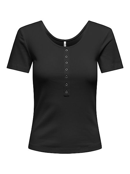 ONLY Kurzarmshirt ONLSIMPLE LIFE S/S BUTTON günstig online kaufen