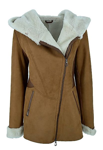 Hollert Winterjacke Lammfelljacke Lena Chestnut günstig online kaufen