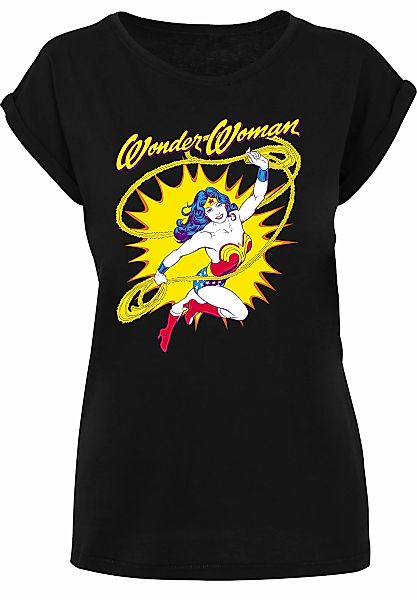 F4NT4STIC T-Shirt "DC Comics Wonder Woman Vintage Leap", Print günstig online kaufen