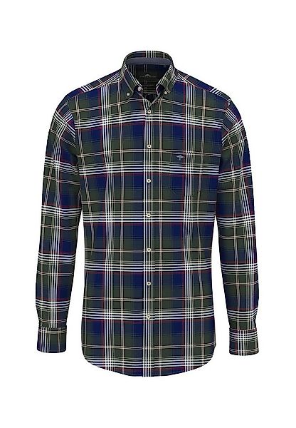 FYNCH-HATTON Langarmhemd mit Logo Stickerei günstig online kaufen