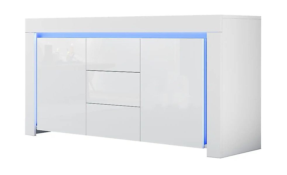 Sideboard   ¦ weiß ¦ Maße (cm): B: 140 H: 65 Kommoden & Sideboards > Sidebo günstig online kaufen