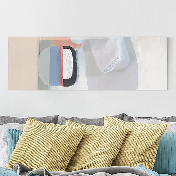 Leinwandbild Abstrakt - Panorama Multiform I günstig online kaufen