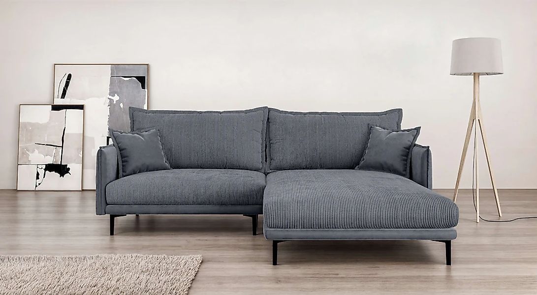 Home affaire Ecksofa "ALEXANDRIA mit Recamiere rechts oder links bestellbar günstig online kaufen