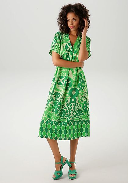 Aniston CASUAL Sommerkleid, mit extravagantem, grafischen Druck günstig online kaufen