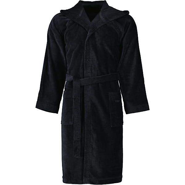 Vossen Bademäntel unisex Kurzmantel mit Kapuze Texas - Farbe: schwarz - 790 günstig online kaufen