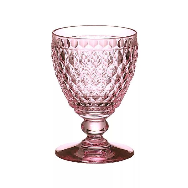 Villeroy & Boch Weißwein Boston Coloured Weissweinglas rose 12 cm (rosa) günstig online kaufen