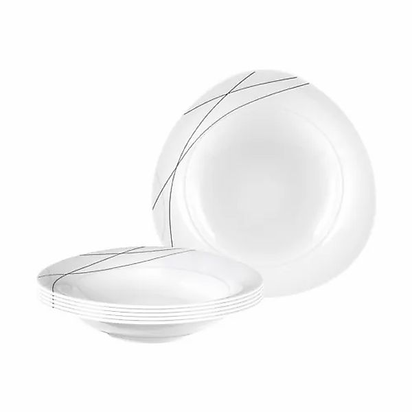 Seltmann Weiden Suppenteller »Suppenteller Trio Highline ø 23,6 cm 6er Set günstig online kaufen