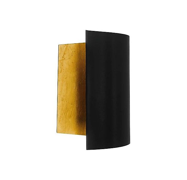 EGLO Wandleuchte FALICETTO Wandlampe, schwarz-gold, Metall, exkl. Leuchtmit günstig online kaufen
