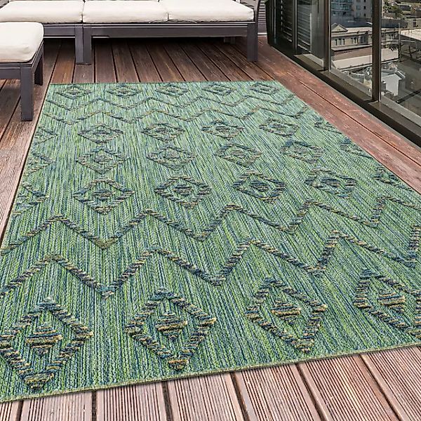 Ayyildiz Teppiche Teppich »BAHAMA 5152«, rechteckig, 8 mm Höhe, Läufer, Fla günstig online kaufen