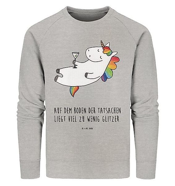 Mr. & Mrs. Panda Longpullover Einhorn Cocktail Größe M - Heather Grey - Ges günstig online kaufen